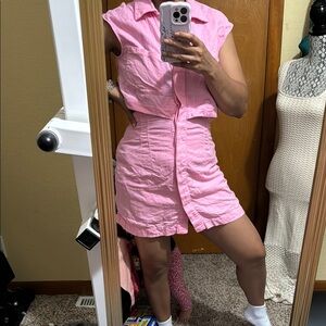 Zara Pink Casual dress